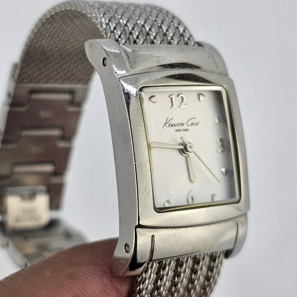 Kenneth Cole 21MM Women's Watch Gray Dial Bracelet Band 5.5